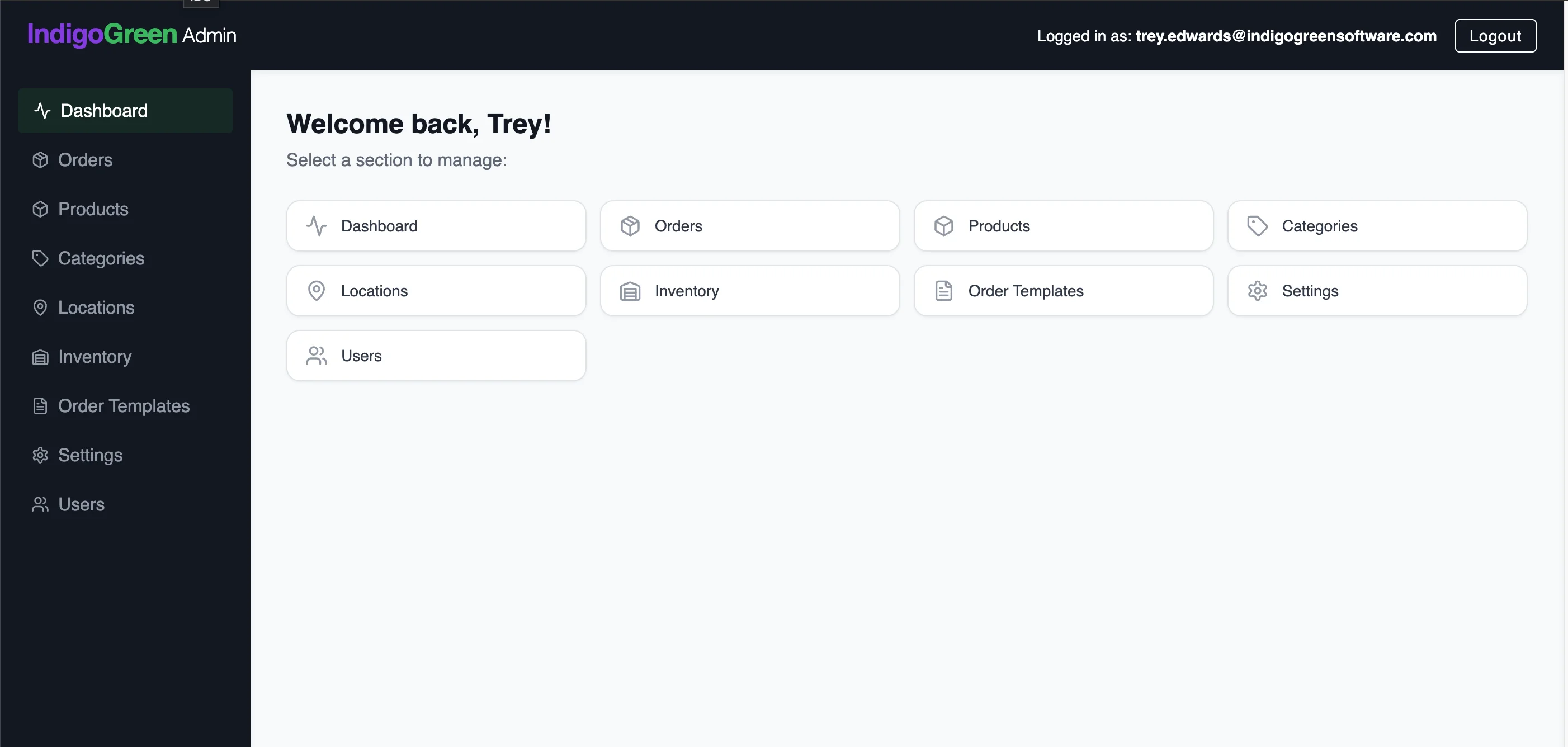Admin Dashboard